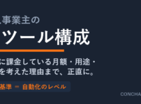 個人事業主のAIツール構成（月額・用途・解約を正直に公開）